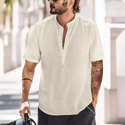 Men's Chest Pocket Short Sleeve T-shirt