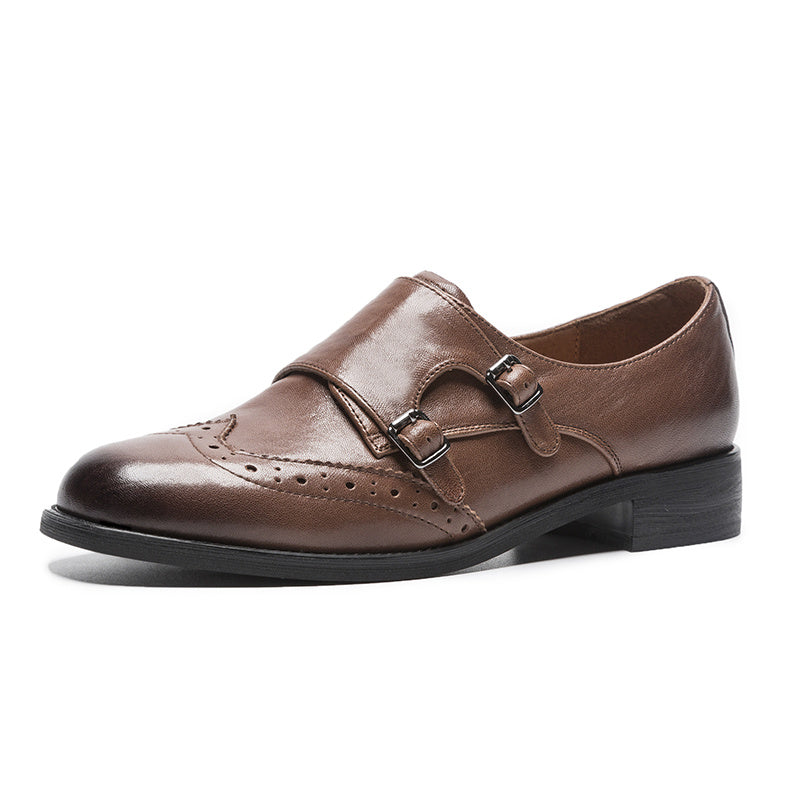 British Style Brogue Leather Shoes