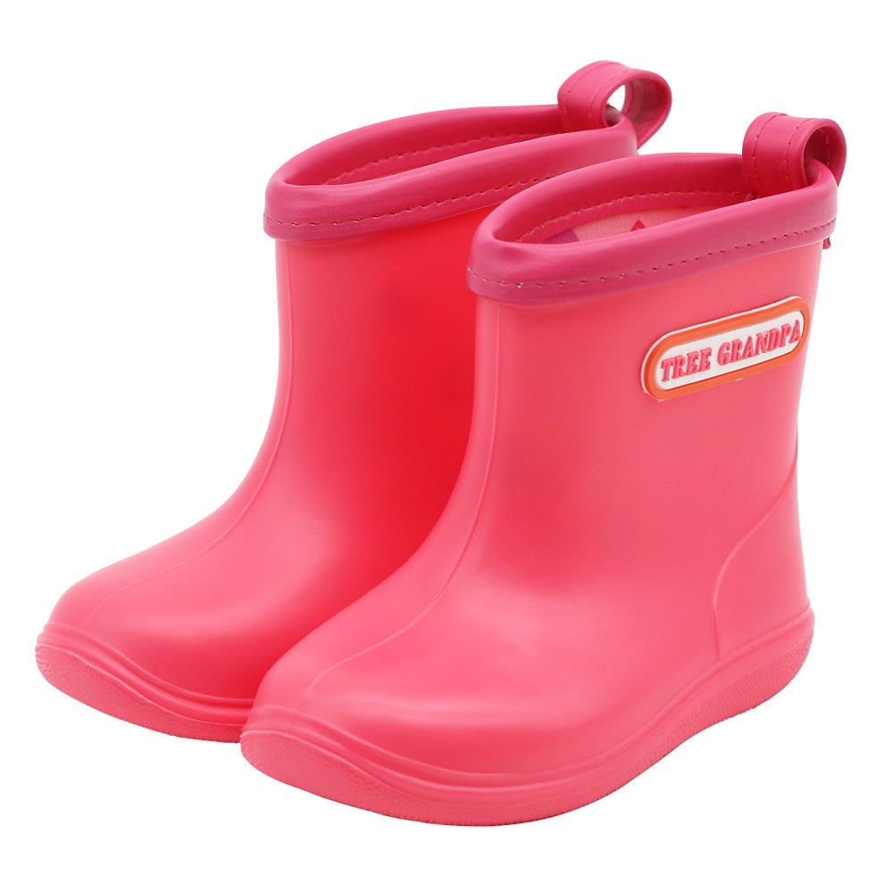 Kindergarten Lightweight Baby Rain Boots