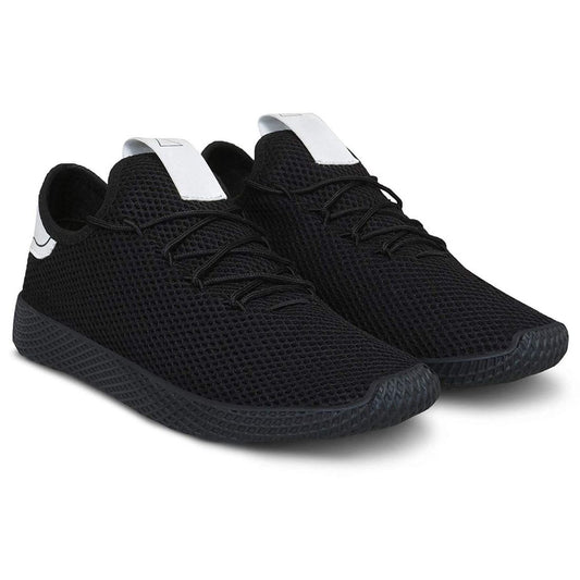 Generic Men Black Color Mesh Material  Casual