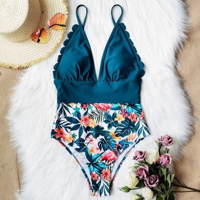 Women swimwear Swimsuit Bikini  Plus Size One Piece