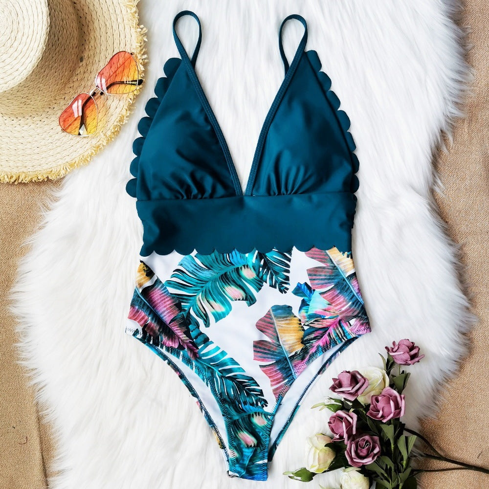 Women swimwear Swimsuit Bikini  Plus Size One Piece