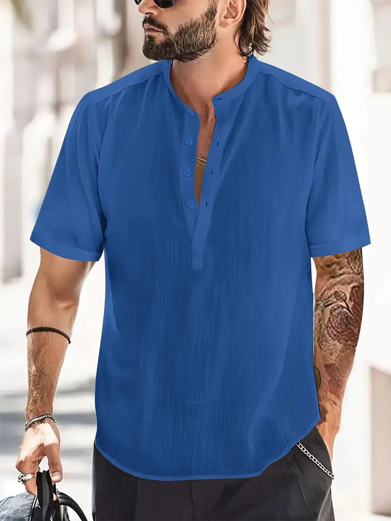 Men's Chest Pocket Short Sleeve T-shirt