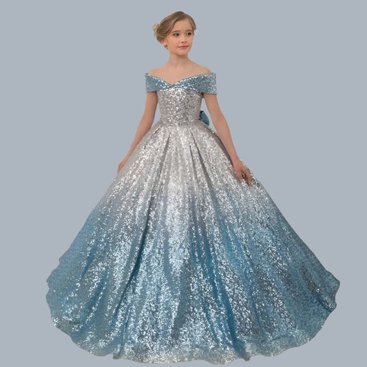 Princess, long tail dress