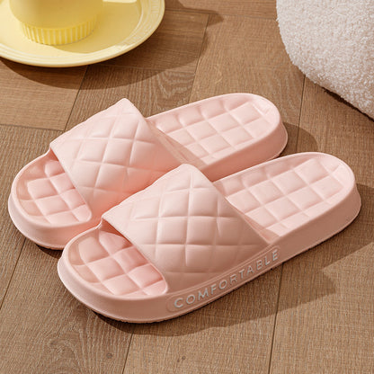 Soft-soled Silent Indoor Floor Bathing Slippers for Men and Women