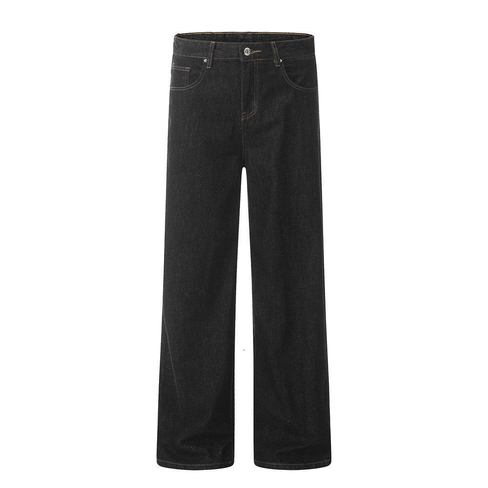 Men's All-matching Wide Leg Casual Jeans