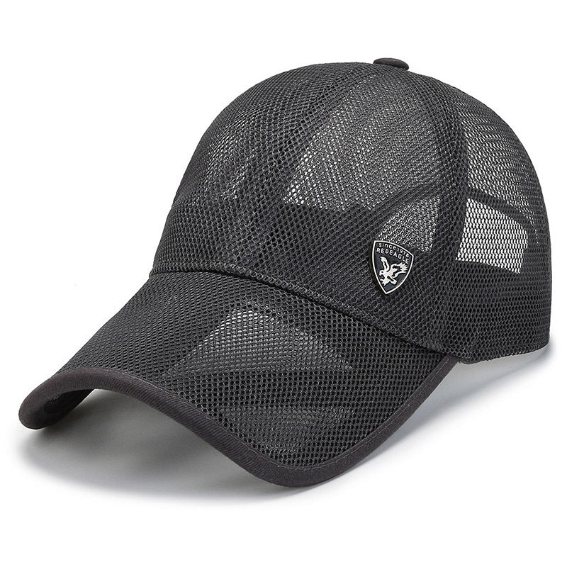 Thin Sunscreen Baseball Breathable Net Peaked Cap