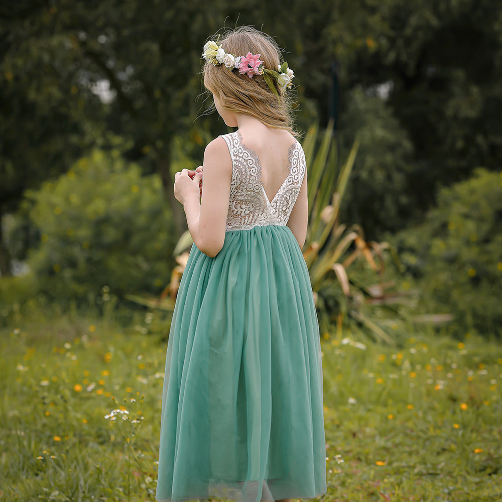 Children Princess Long Dress