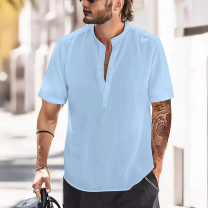 Men's Chest Pocket Short Sleeve T-shirt