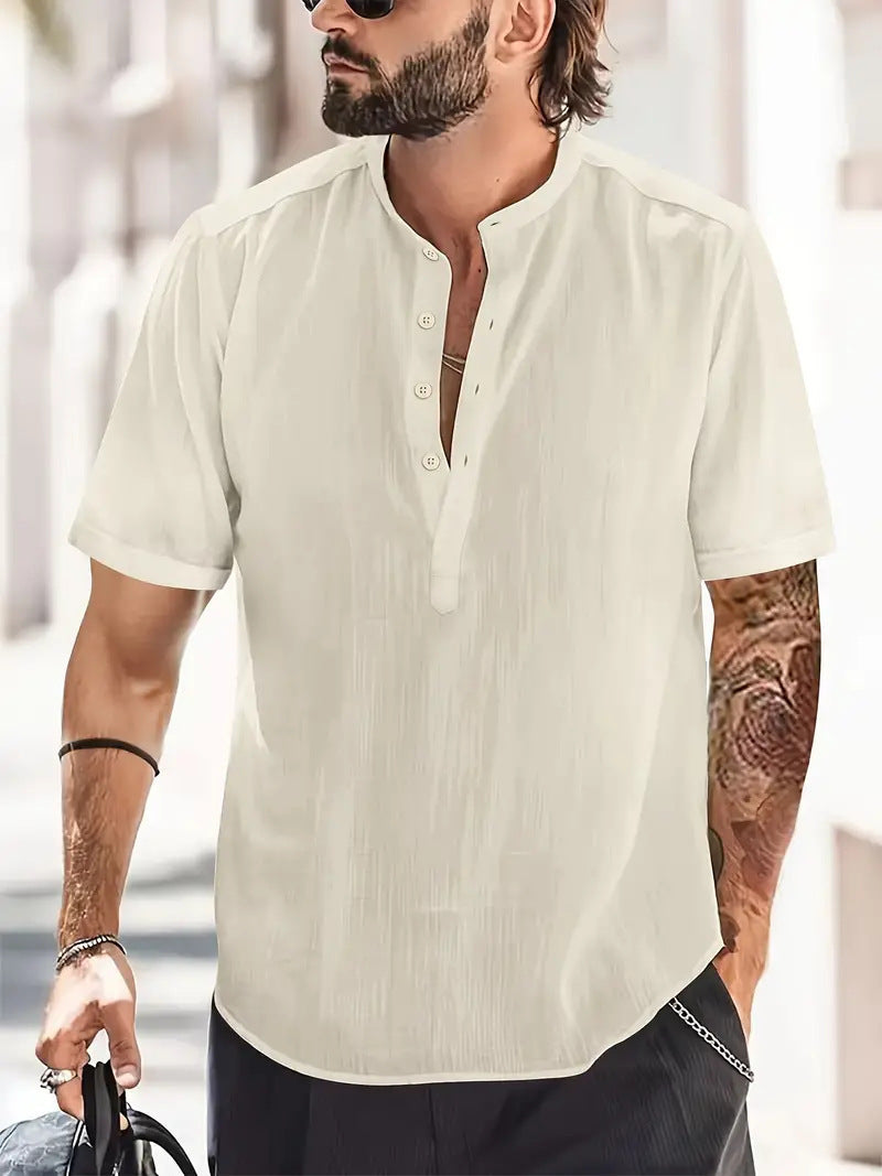 Men's Chest Pocket Short Sleeve T-shirt