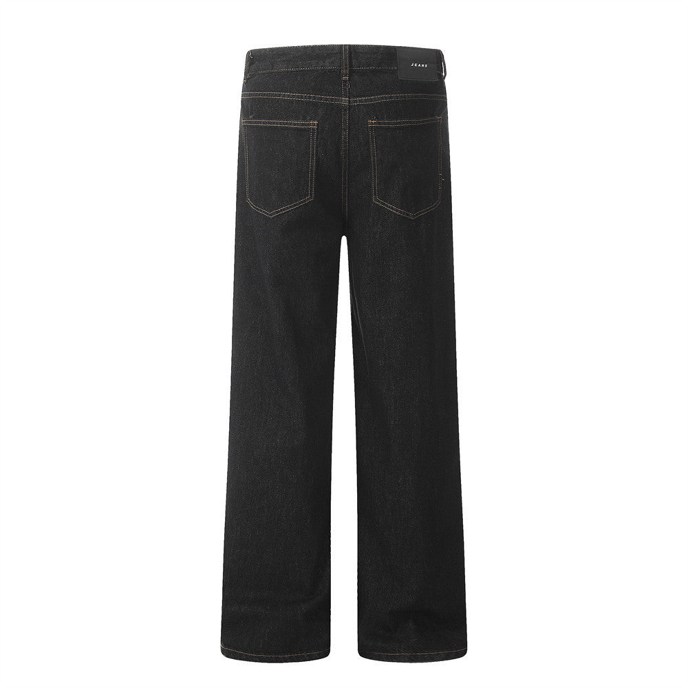 Men's All-matching Wide Leg Casual Jeans