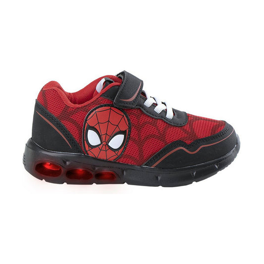 LED Trainers Spiderman Red