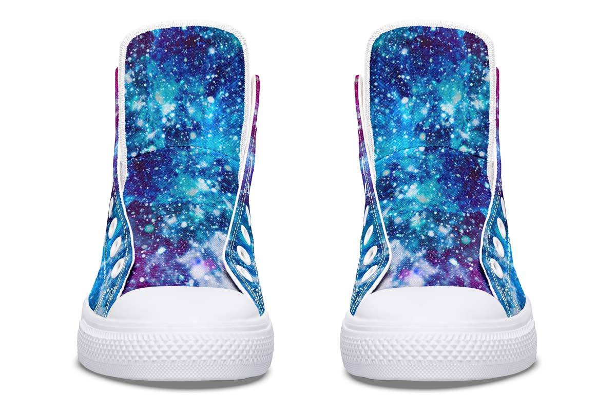 Printed Couple High-top Canvas Shoes