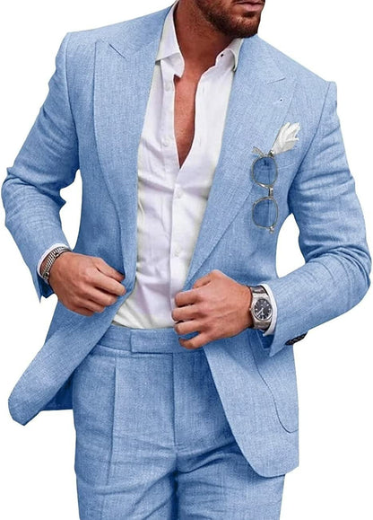 One ButtonTwo-piece Suit