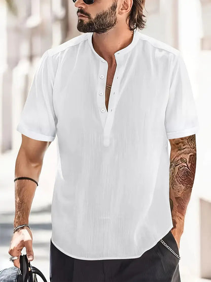 Men's Chest Pocket Short Sleeve T-shirt