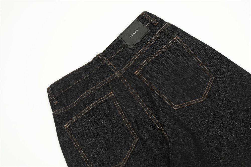 Men's All-matching Wide Leg Casual Jeans