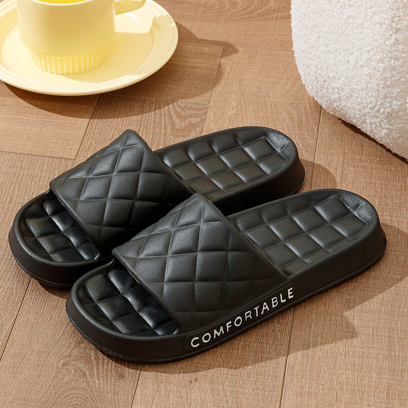 Soft-soled Silent Indoor Floor Bathing Slippers for Men and Women