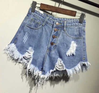 Female fashion casual summer denim  Shorts