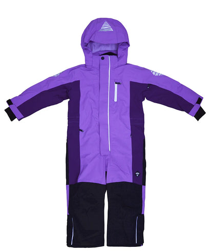 Children's one-piece ski suits, winter suits, quilted, wind-proof, outdoor