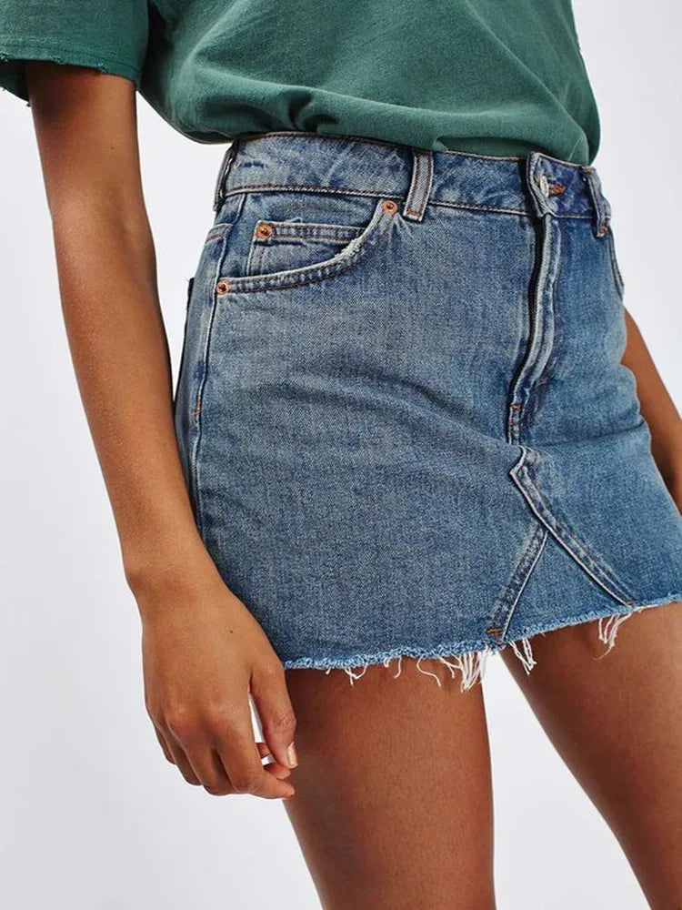 New Women's Summer Denim Skirt