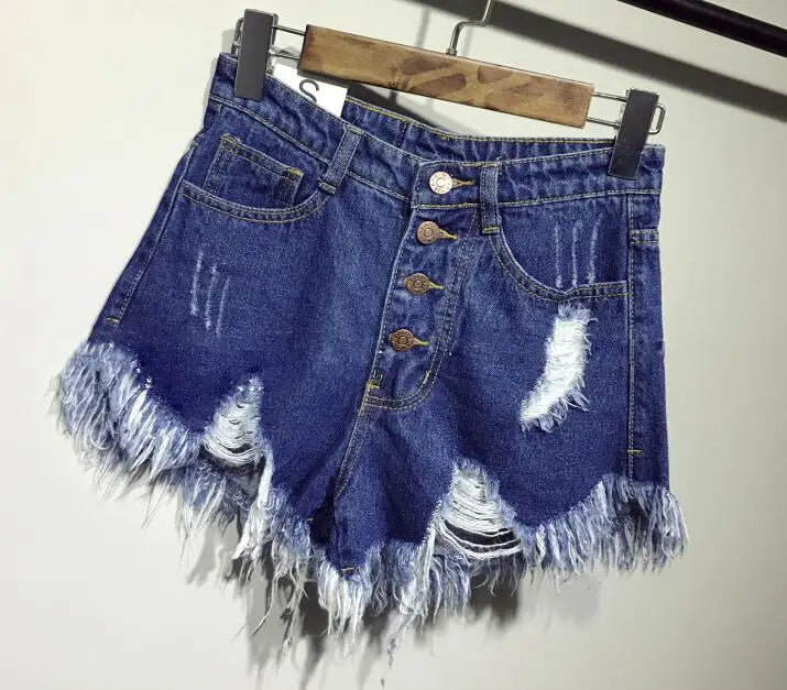 Female fashion casual summer denim  Shorts