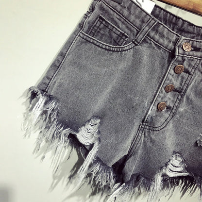 Female fashion casual summer denim  Shorts