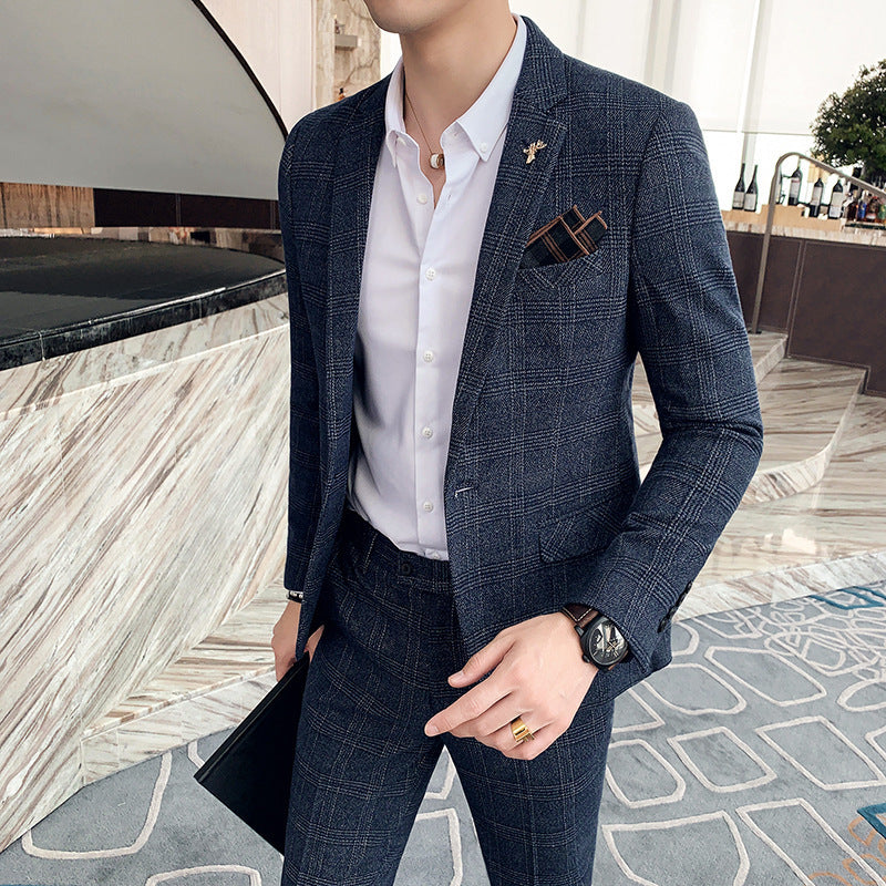 Men's Casual Two-piece Suit