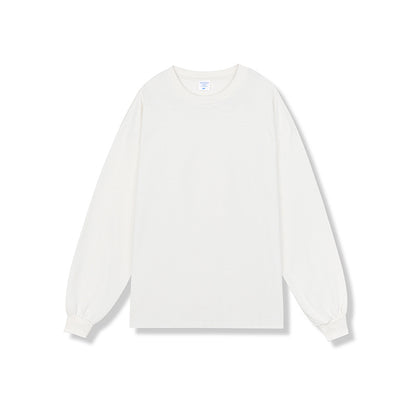 Loose Basic Style Bottoming Long Sleeve T-shirt