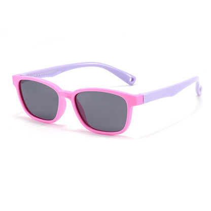 New Square Children's Silicone Sunglasses