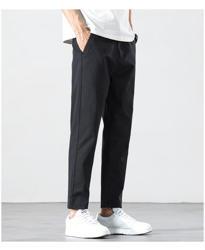 Summer Cropped Casual Pants For Men