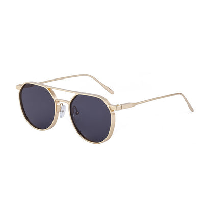 Vintage Round Frame Sunglasses