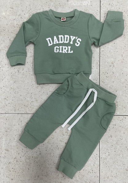 Girls printed dress Daddy's Girls