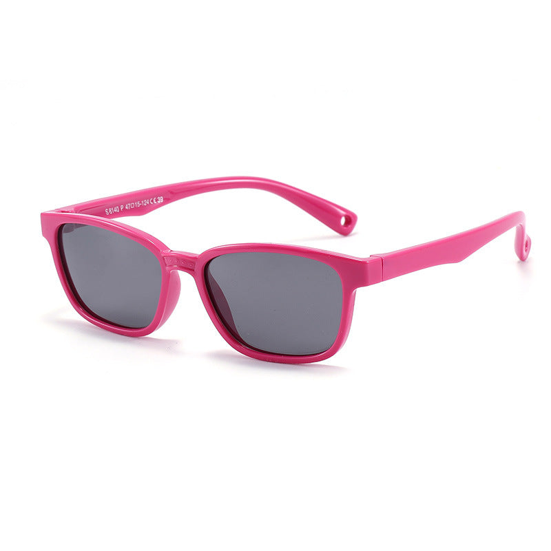 New Square Children's Silicone Sunglasses