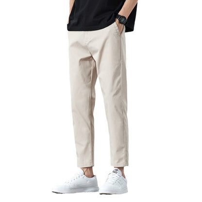 Summer Cropped Casual Pants For Men