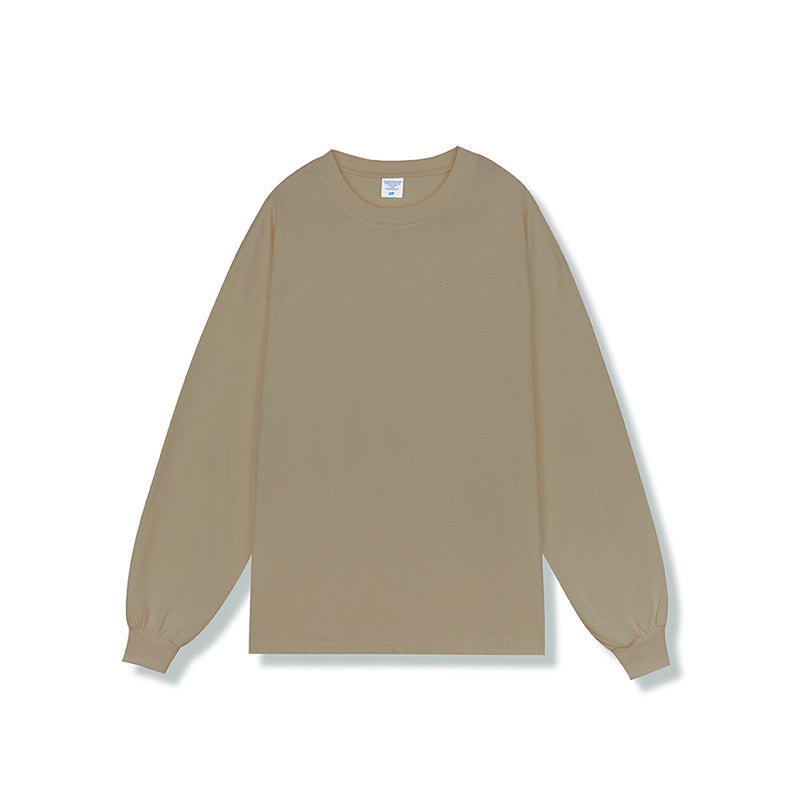 Loose Basic Style Bottoming Long Sleeve T-shirt