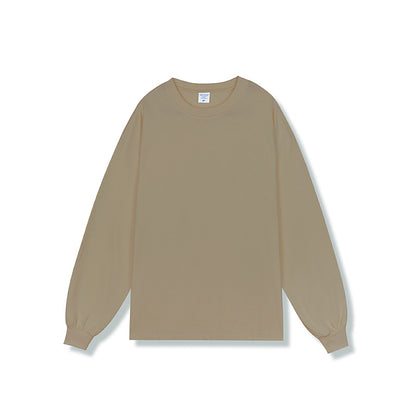 Loose Basic Style Bottoming Long Sleeve T-shirt