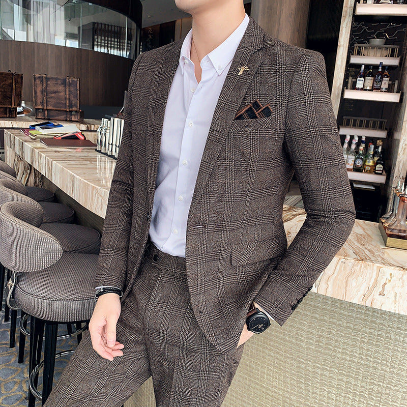 Men's Casual Two-piece Suit