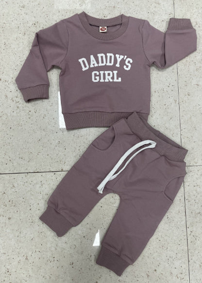 Girls printed dress Daddy's Girls