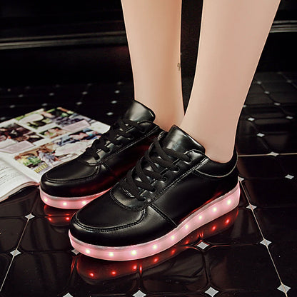 Luminous Sneakers USB Charge Led Children Shoes