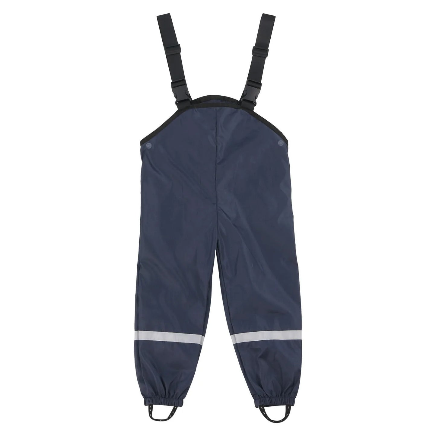 Unisex Children's Rain Dungarees Windproof and Waterproof Mud Trousers Jumpsuit Clothes One piece rain breathable pants