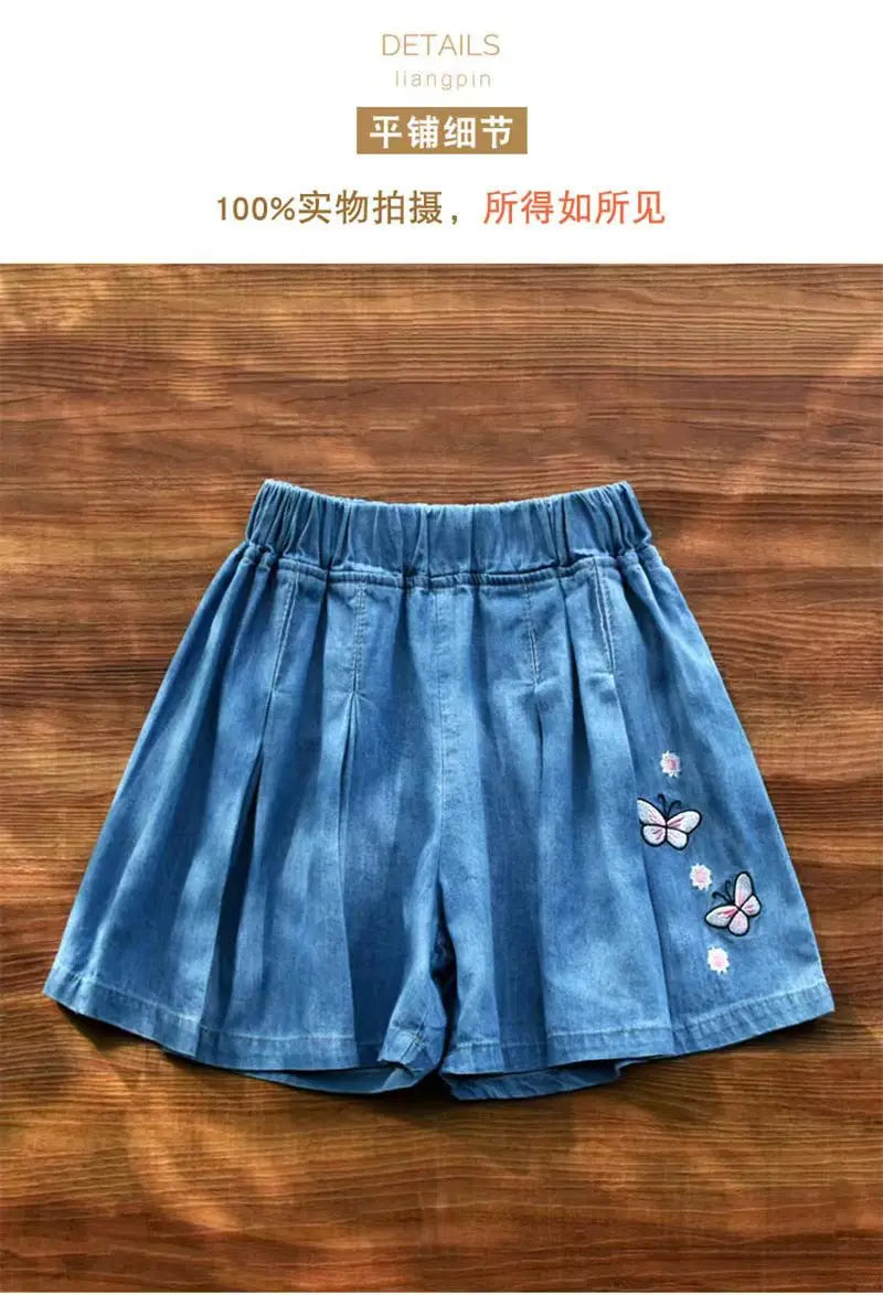 Baby Girls Summer Denim Clothing Shorts