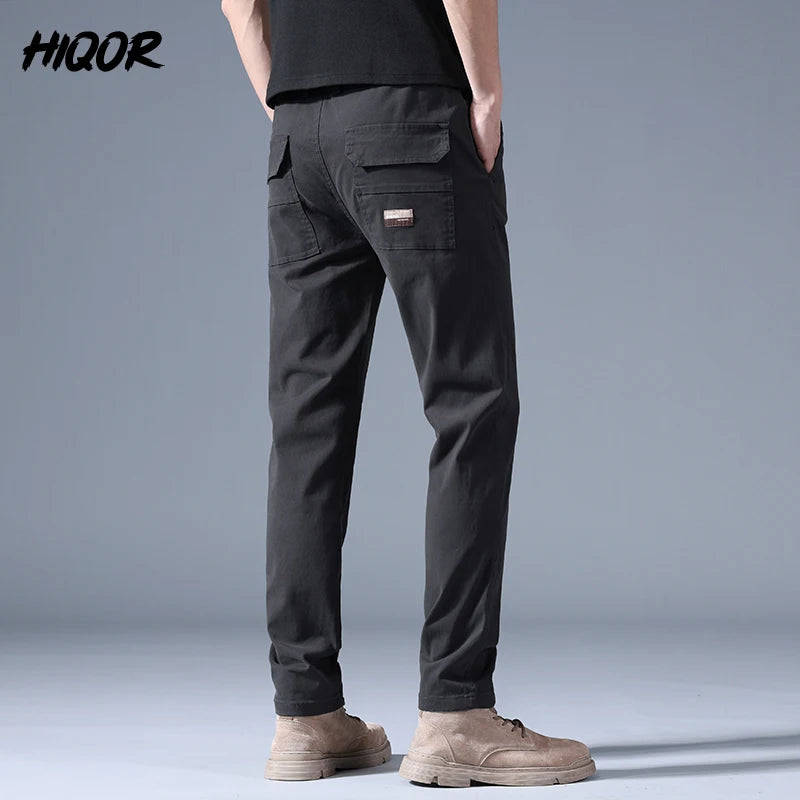 Spring Summer Straight Trousers For Men