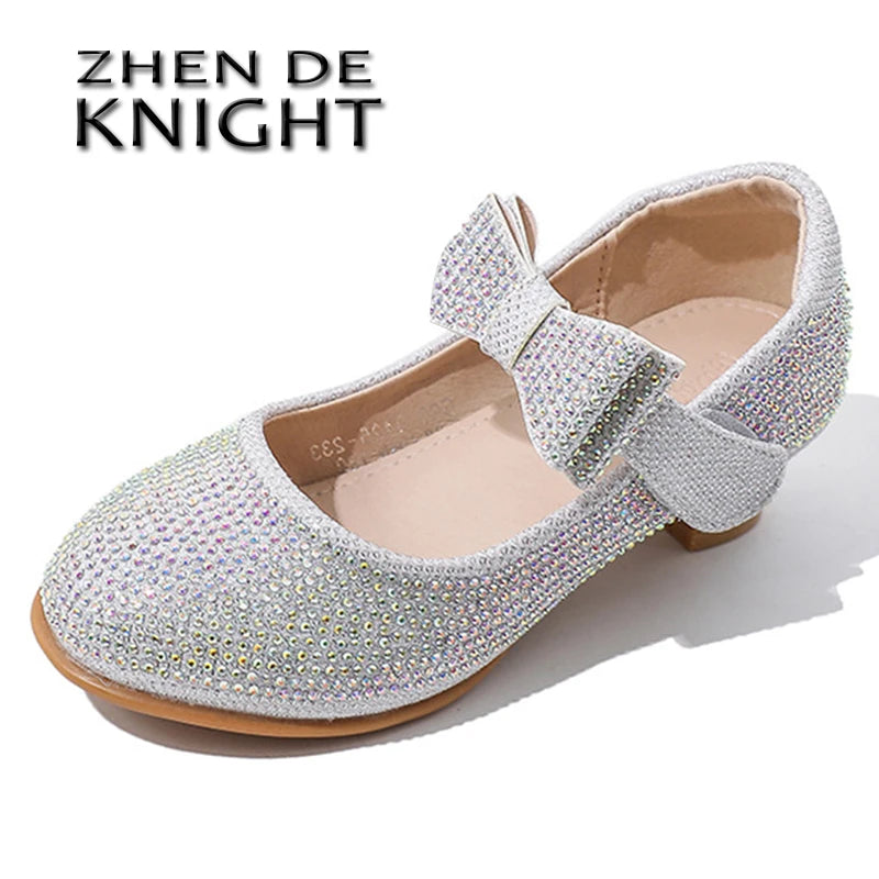 Girls' High Heel Princess Shoes