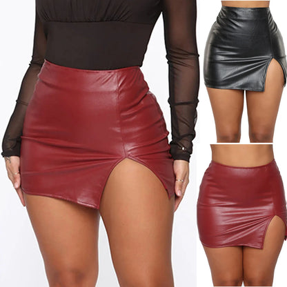 Leather Skirts Women - Summer