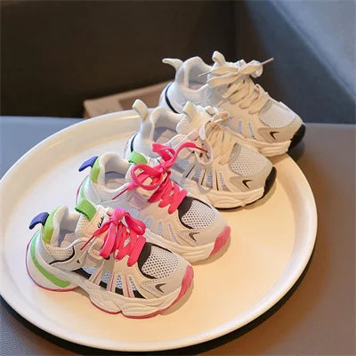 Children's net fabric breathable  casual shoes