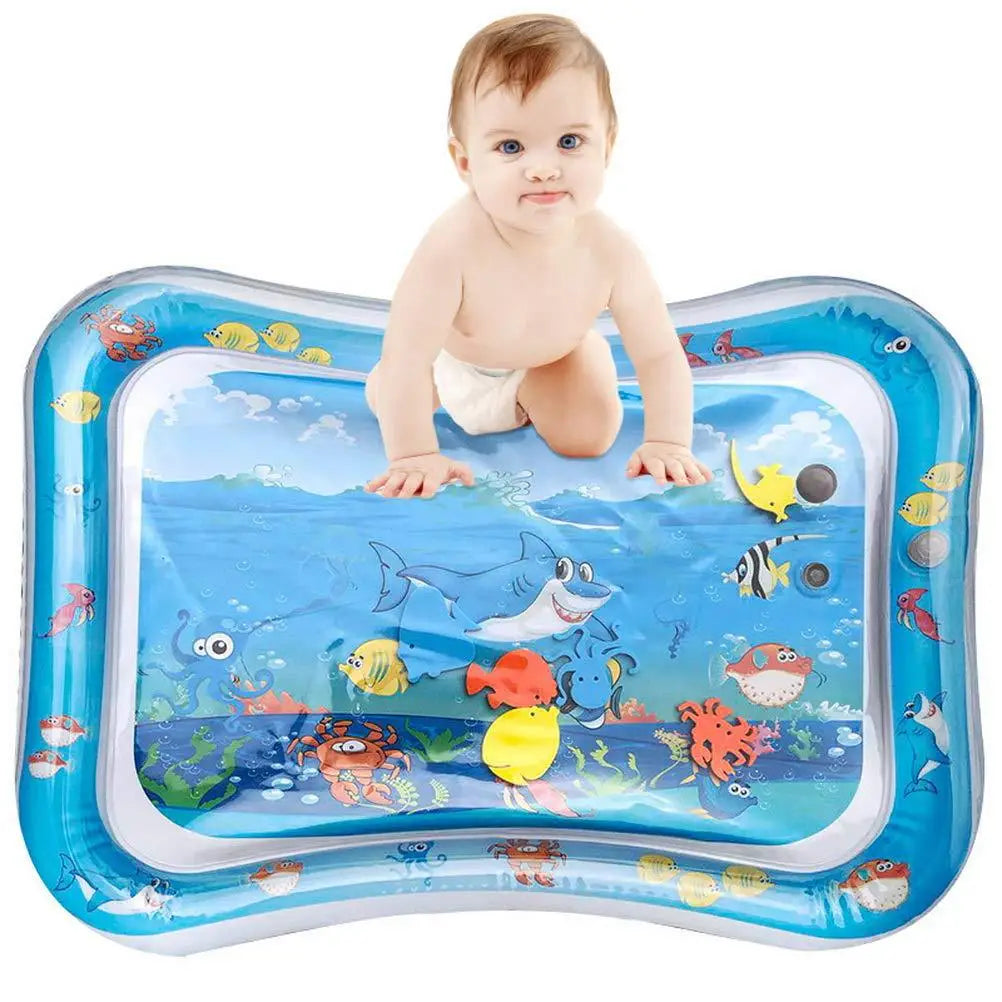 Sea Animal Print Baby Inflatable Play Mat