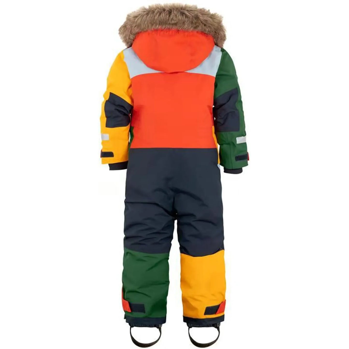 Jumpsuit Ski Suit Winter Windproof Warm Outdoor Fleece Overalls for kids