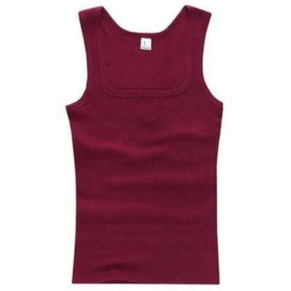 Men Cotton Underwear Sleeveless Top