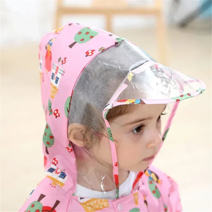 Children's Raincoats Printed Desing Waterproof Jumpsuit for Kids