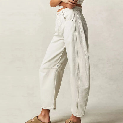 Cropped Denim Pants for women